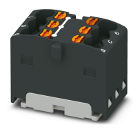 PTFIX 6X1,5 BK Distribution block