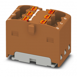 PTFIX 6X1,5 BN Distribution block