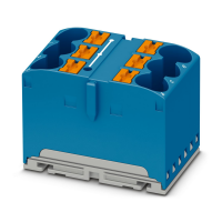 PTFIX 6X10/S BU Distribution block