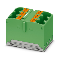 PTFIX 6X10/S GN Distribution block
