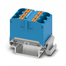 PTFIX 6X10/S-NS35A BU Distribution block