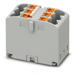 PTFIX 6X2,5-G GY Distribution block
