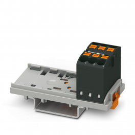 PTFIX 6X2,5-NS35 BK Distribution block