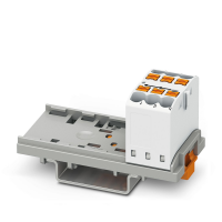 PTFIX 6X2,5-NS35 WH Distribution block