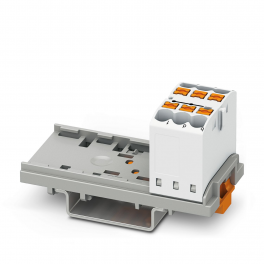 PTFIX 6X2,5-NS35 WH Distribution block