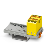 PTFIX 6X2,5-NS35 YE Distribution block