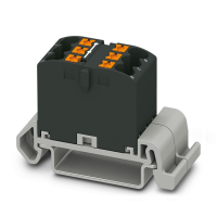 PTFIX 6X2,5-NS35A BK Distribution block