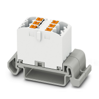 PTFIX 6X2,5-NS35A WH Distribution block