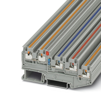 PTIO 1,5/S/4-LED 24 RD Initiator/actuator terminal block