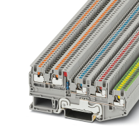 PTIO 1,5/S/4-PE-LED 24 RD Initiator/actuator terminal block