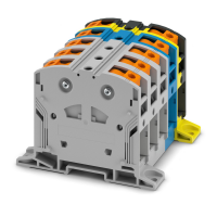 PTPOWER 50 P-3L/N/FE-F High-current terminal block