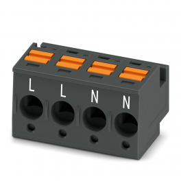PTS 1,5/ 4-PH-5,0 BKBDWH:L,N PCB connector