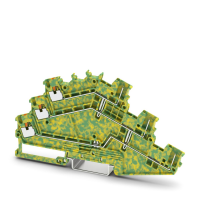 PTS 1,5/S-3PE/3P Protective conductor terminal block