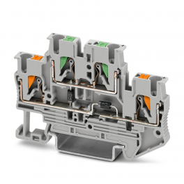 PTTB 2,5-2DIO/O-UL/UR-UL/U-OG/O-GN Component terminal block