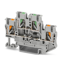 PTTB 2,5-2DIO/UL-O/UR-O/U-OG/O-GN Component terminal block