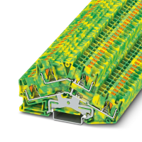 PTTBS 4-PE Protective conductor double-level terminal block