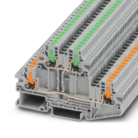 PTTBV 2,5/U-OG/O-GN Double-level terminal block