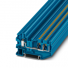 PTU 4-TWIN BU Feed-through terminal block