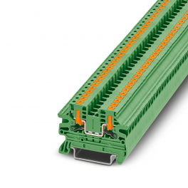 PTV 2,5 GN Feed-through terminal block