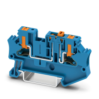 PTV 4-MT BU Knife-disconnect terminal block