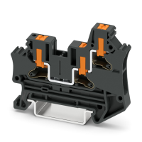 PTV 4-TWIN BK Feed-through terminal block