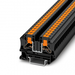 PTV 6 BK Feed-through terminal block