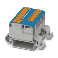 PTVFIX 6/12X2,5-NS35A BU Distribution block