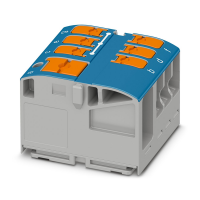 PTVFIX 6/6X2,5 BU Distribution block
