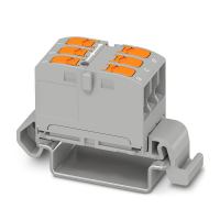PTVFIX 6X2,5-NS35A GY Distribution block