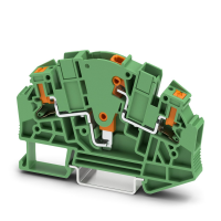 PTVME 6/S-P GN Test disconnect terminal block