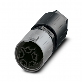 QPD P 4PE6,0 9-14 BK Connector