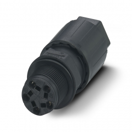 QPD W 4PE2,5 9-16 M25 DT BK Panel feed-through