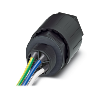 QPD W 4PE6,0 9-14 M25 0,5 BK Panel feed-through