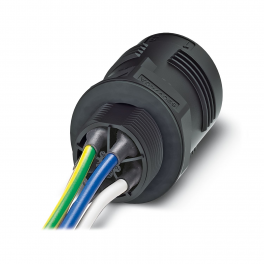 QPD W 4PE6,0 M25 1,0 BK Panel feed-through