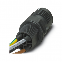QPD W3PE2,5 M25 0,25 BK B-S Panel feed-through