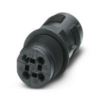 QPD W3PE2,5 M25 DT BK Panel feed-through