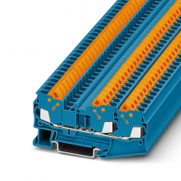 QTC 2,5-TWIN BU Feed-through terminal block