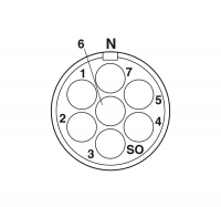RC-07S1N128ER1 Cable connector