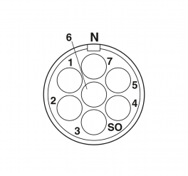 RC-07S1N8A80NY Cable connector