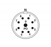 RC-09P1N12Z500 Cable connector