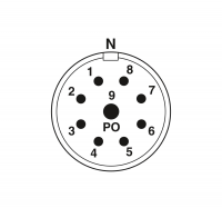 RC-09P2N128025 Cable connector