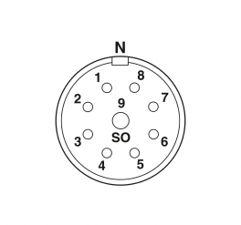 RC-09S1N12Z500 Cable connector