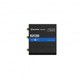 RUT200 wireless router 4G (LTE) up to 150Mbps/3G up to 42 Mbps/2G up to 236.8 kbps, WAN/LAN