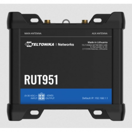 RUT951 Industrial Ethernet Router, 4G LTE (Cat 4), 3G, 2G