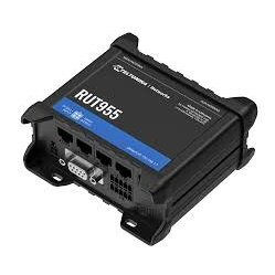 RUT955 4G (LTE) – Cat 4 up to 150 Mbps, 3G – Up to 42 Mbps, 2G – Up to 236.8 kbps