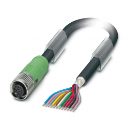 SAC-12P- 5,0-35T/FS SH SCO P+F Sensor/actuator cable