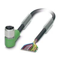 SAC-17P- 3,0-PVC/FR SCO Sensor/actuator cable