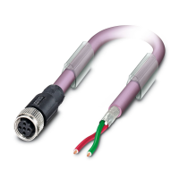 SAC-2P- 2,0-910/M12FSB Bus system cable
