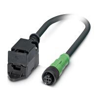 SAC-2P-ASIFK/ 5,0-PUR/M12FS P Bus system cable