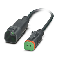 SAC-2P-DTMS/ 3,0-PUR/DTFS Sensor/actuator cable